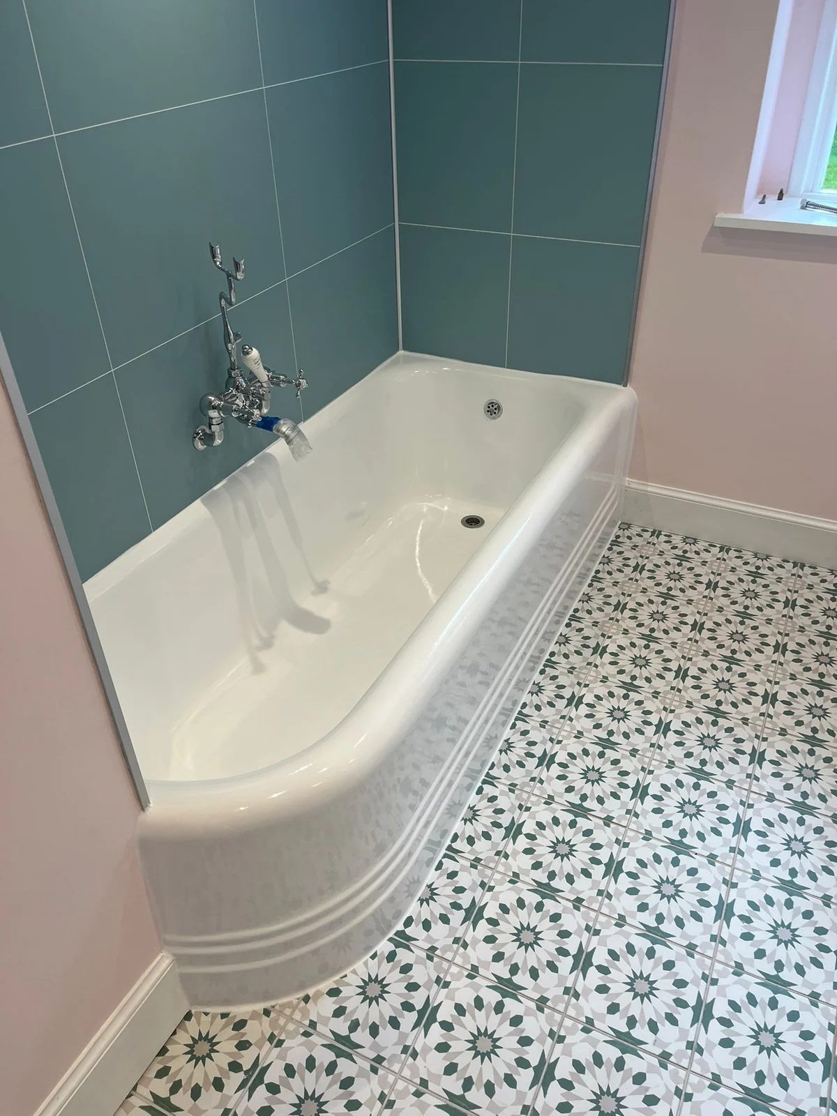 Bathroom restoration — After